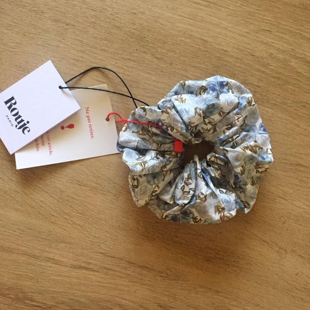 Rouje Floral Scrunchie NEW w/ TAGS